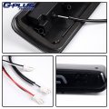 G-plus Rear Led Third Brake Light Compatible With 2004-2008 Ford F150 3rd Cargo Tail Lamps Smoky Lens Black Housing