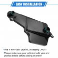 Vekauto Automatic Transmission Filter Kit Compatible For Mazda 3 2012-2023 6 2014-2021 Durable Plastic Black Engine With Gasket