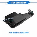 Vekauto Automatic Transmission Filter Kit Compatible For Mazda 3 2012-2023 6 2014-2021 Durable Plastic Black Engine With Gasket