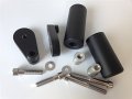 Smt-no Cut Frame Slider Crash Protector Compatible With 2007 2008 Yzf R1 Yzf-r1 Black B00ruem3mw