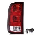 Tail Lights Rear Light Lamp Assembly For Gmc Sierra 1500 2500 3500hd 2007 2008 2009 2010 2011 2012 2014 Left Side Red Lens W 