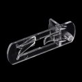Uxcell Plastic Locking Shelf Pins 50pcs Clear Self-locking Support Pegs Clips Fit 5mm Hole 5 8 16mm Thick For Bookcase Cabinets