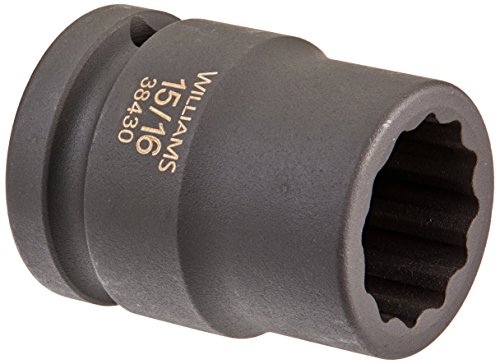 Williams 38430 3 4-inch Drive 15 16-inch Standard Impact Socket 12-point