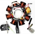 Stator 49-150cc 4 Stroke Many Chinese Atv Scooters 8 Coil 2 Pin In 3 Jack