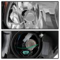 Acanii For 2014-2018 Ford Fiesta S Se St Black Housing Headlight Headlamp Assembly Replacement Right Passenger Side