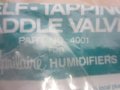 4001 Aprilaire Replacement Humidifier Self Tapping Saddle Tap Water Valve By