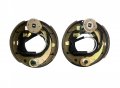 Electric Trailer Brakes 1 Pair 7 In X 25 For 2000 Lbs Axle Inch Brake Kit 600 To 2500 Lb Axles 4 Bolt Circle Mounting 