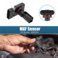 Uxcell Mass Airflow Sensor For Chevrolet Silverado 3500 2001-2007 Metal Plastic Black 5 Pins Maf