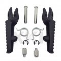 Xkh- Front Footrest Foot Pegs Bracket Compatible With Honda Cbr600f4i 01-06 02 03 Cbr600 F4 99-00 B079mfr2jk
