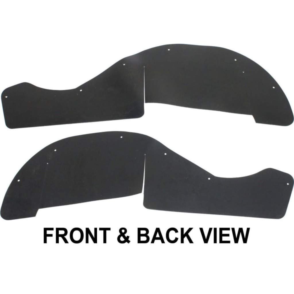 Chevy S10 Splash Guard Fender Liner 1994-2004 Front Passenger Side Replacement For 15679118 Gm1251130 Trim All Submodels