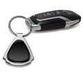 Ipick Image Black Dome Chrome Metal Teardrop Logo Key Chain Official Licensed For Chevrolet Camaro