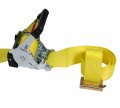 Mytee Products 2 Pack X 12 Auto Retractable Ratchet Straps For E-track Tie Down With 3300 Lbs Breaking Strength Self Ratcheting