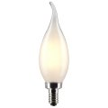 Satco 6pk 5 5w Ca10 Led 2700k Candelabra Base Frosted Dimmable 60w Equiv