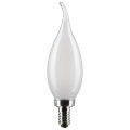 Satco 6pk 5 5w Ca10 Led 2700k Candelabra Base Frosted Dimmable 60w Equiv 