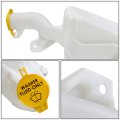 Ch1288272 Factory Style Car Windshield Washer Reservoir Tank Cap Fluid Pump Level Sensor For Jeep Compass 17-20 White