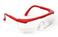 Seoh Safety Glasses Red Frame 