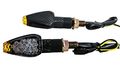 Carbon Turn Signal Led Suzuki Dual Sport Motorcycle Dirt Bike Supermoto Blinker