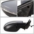 Vw1321158 Factory Style Passenger Right Side Mirror Manual Folding Power Adjust Heated Glass Turn Signal Compatible With Vw