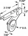 Prime-line B 814 1 In Stainless Steel Screen Door Roller Assembly Bay Mills 2 Pack
