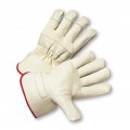 West Chester 8000 L Premuim Top Grain Cowhide Leather Palm Gloves Large 5 25 X 11 75 White Pack Of 12 