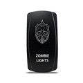 Ch4x4 Rocker Switch Zombie Lights Symbol 10 Amber Led 