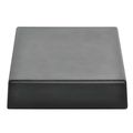 Display Riser Rectangular Black Melamine And Bamboo 10 L X 6 W 3 H 