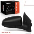 A-premium Passenger Side Power Door Mirror Compatible With Toyota Corolla 2014-2019 Heated Manual Folding Black Outside Rear