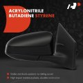 A-premium Passenger Side Power Door Mirror Compatible With Toyota Corolla 2014-2019 Heated Manual Folding Black Outside Rear