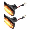 1 Pair Side Marker Turn Signal Light No For Vauxhall Astra H 2004-2010 Corsa D E 2006- Insignia A 08-17 