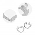 H7 Adapter 2pcs Led Headlight Retainer Holderreplacement For B Class Ml Replacement Touareg Riich G5 Saab D5 X55 X25 X65