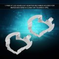H7 Adapter 2pcs Led Headlight Retainer Holderreplacement For B Class Ml Replacement Touareg Riich G5 Saab D5 X55 X25 X65