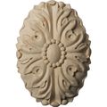 Ekena Millwork Ros03x05asma Ashford Oval Rosette 2 1 2-inch X 3 5 8-inch Maple 