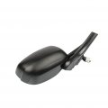 Ocpty Black Passenger Side View Mirror Smooth With Power Adjustment Manual Folding Compatible For 2010-2014 Honda Insight