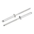 50pcs 1 8 X3 4 304 Stainless Steel Dome-head Blind Rivets Open-end Type For Diy Sheet Metal Automotive Repairs Furniture Boat 