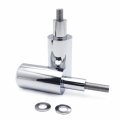Motorcycle Chrome Extended Frame Sliders Crash Protectors For 2003-2006 Hond Cbr 600rr P N Mt219-016a-cd