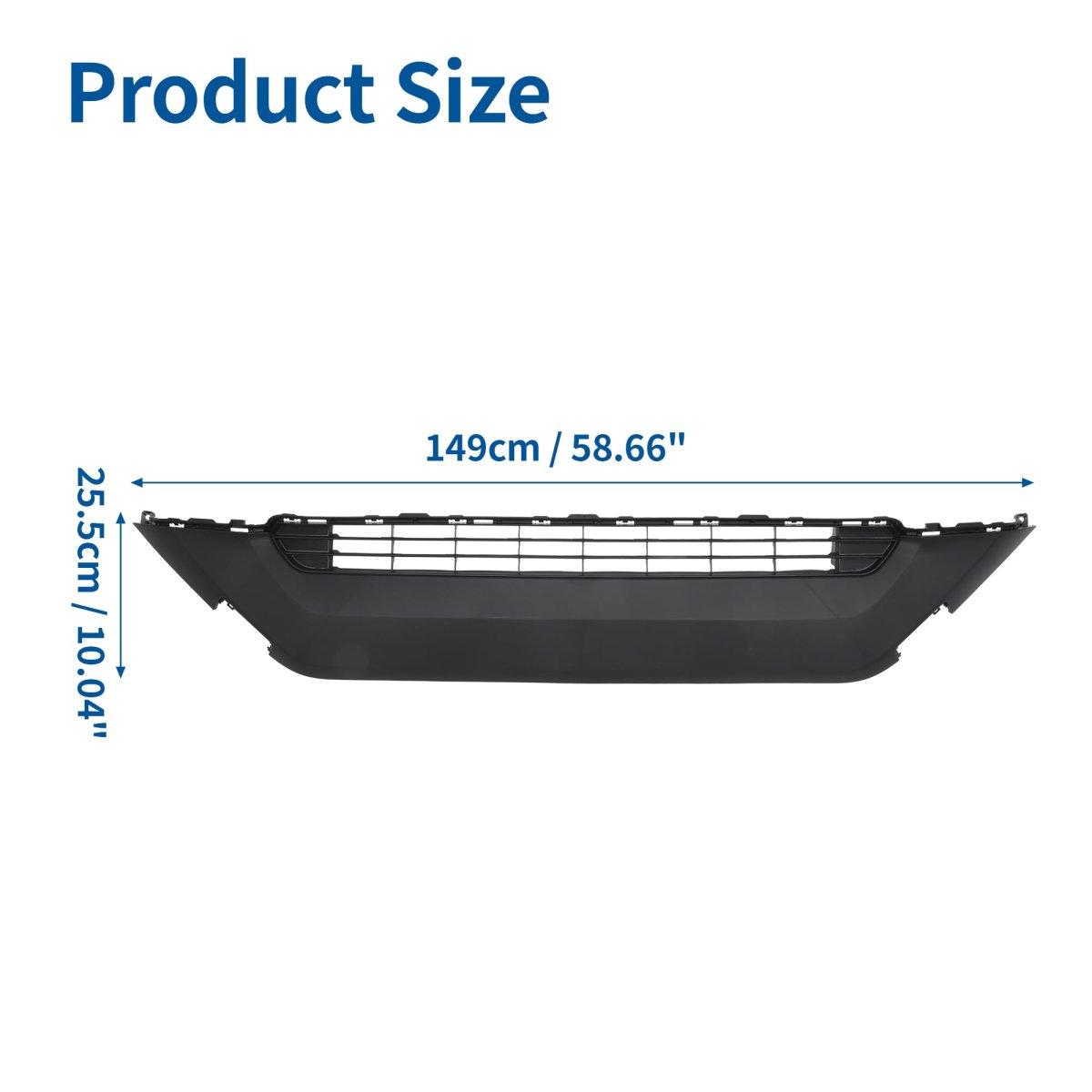 No 531130r090 Front Lower Hood Bumper Grille For Toyota Rav4 2019-2022 Kidney Grill Black