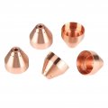 5pcs Plasma Shield Cup Protector For Max105 Copper 220993 Cutting Torch Consumables High Temperature Resistance