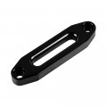 50 X 1 4 Red Synthetic Winch Cable Rope With Half-linked Hook Aluminum Hawse Fairlead Black For Atv Utv
