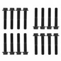 Autokay Pack Of 16 Exhaust Manifold Bolt Screw Kit Fits For Ford F250 F350 7 3l Powerstroke Diesel Engine