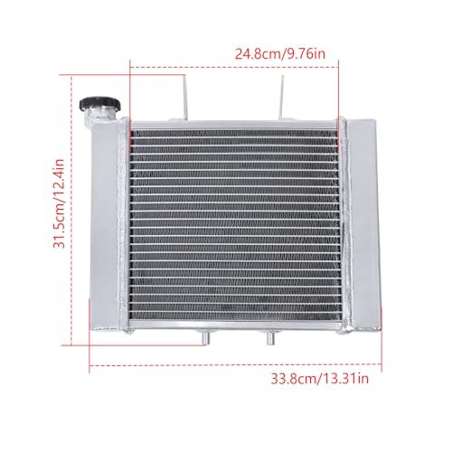 3 Rows Radiator Replacement For 2003 To 2007 Can Am Rally 175 And Bombardier 200