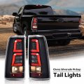 G-plus Tail Lights W Wiring Harness Pair Compatible With Chevy Silverado 2003-2006 Driver Left Side Passenger Right Lamps Clear