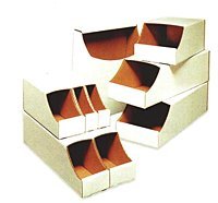 Box Partners Stackable Bin Boxes 4 X 12 1 2 50 Each Per Bundle