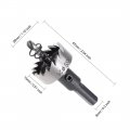 Uxcell 28mm Hss Drill Bit Hole Saw For Stainless Steel Metal Alloy Wood