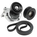 Saihisday 90k-38488 90k38488 Serpentine Belt Tensioner Drive Component Kit Replacement For Toyota Tundra 4 7l V8 Gas 2000