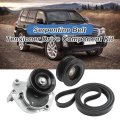 Saihisday 90k-38488 90k38488 Serpentine Belt Tensioner Drive Component Kit Replacement For Toyota Tundra 4 7l V8 Gas 2000