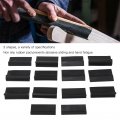 Angled Contour Sanding Grip 14pcs Hand Block Set 3 Shapes Rubber Black Flexible Polishing Tool For Woodworking