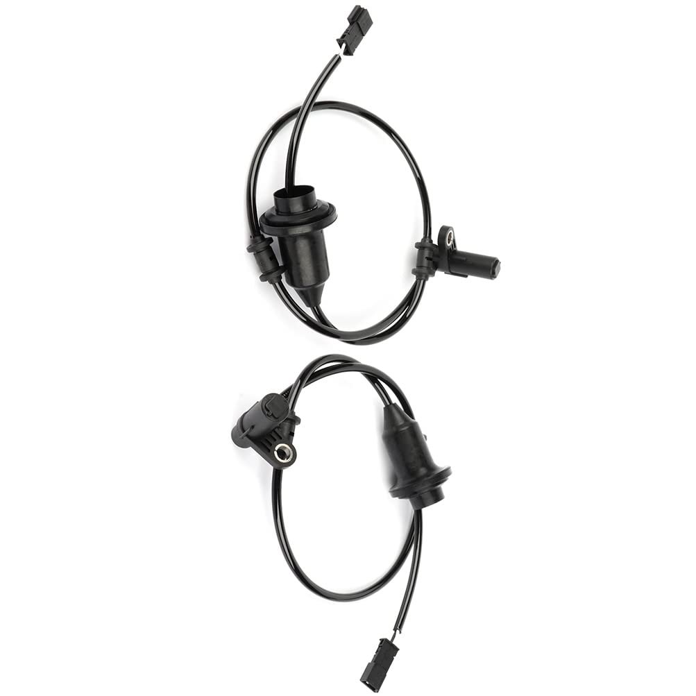 2pcs Abs Wheel Speed Sensor Right Rear Fit For 2002 Mercedes-benz Cl200 Als374