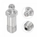 Uxcell Steel Straight Grease Fitting Assortment G1 8 Thread 11mm Width Hydraulic Accessories 5pcs