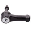 Front Tie Rod End For Chevrolet Cobalt 2005 2010 And Equinox 2009 Es800030 Suspension Kit Adjustable Silver Replacement Part 