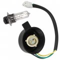 Caltric Headlight Socket And Bulb Left Or Right Compatible With Yamaha Wolverine 450 Yfm450fx 2006-2010